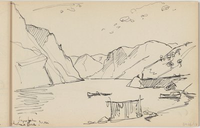 Sognefjorden Aurlandsfjord von Richard Baseleer