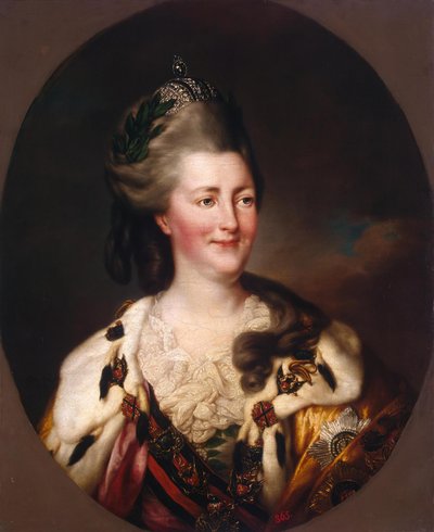 Porträt von Katharina II. von Richard Brompton