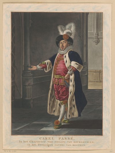 Porträt von Carel Passé als Philipp der Gute von Richard Brookshaw
