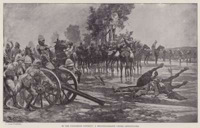 Im Colesberg-Distrikt, eine schwierige Aufklärung von Richard Caton II (after) Woodville