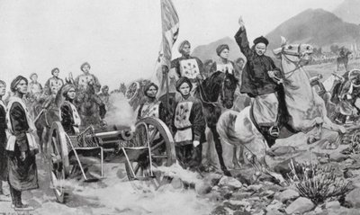 Der Chinesisch-Japanische Krieg von Richard Caton II (after) Woodville