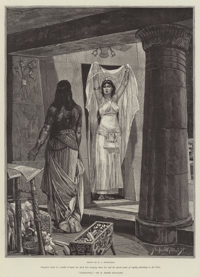 Cleopatra, von H. Rider Haggard von Richard Caton Woodville junior