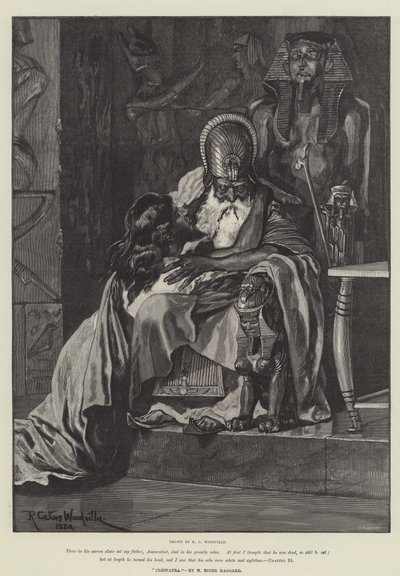 Cleopatra, von H. Rider Haggard von Richard Caton Woodville junior