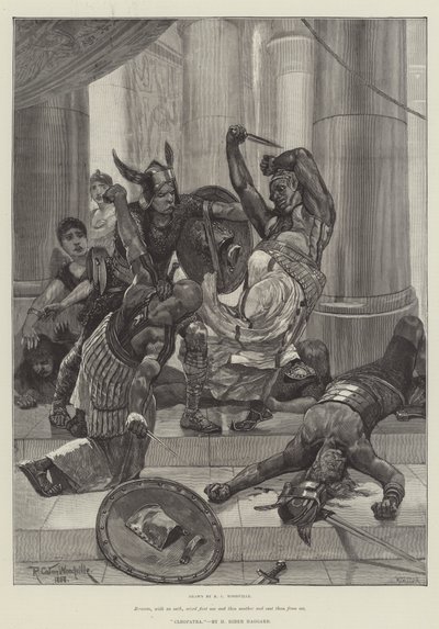 Cleopatra, von H. Rider Haggard von Richard Caton Woodville junior