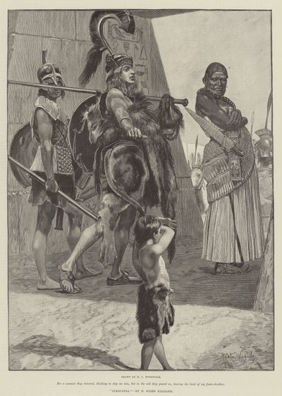 Cleopatra, von H. Rider Haggard von Richard Caton Woodville junior