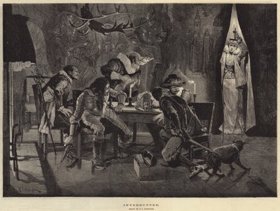Unterbrochen von Richard Caton Woodville junior