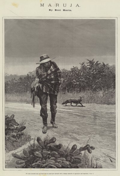 Maruja, von Bret Harte von Richard Caton Woodville junior