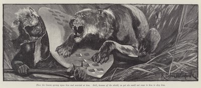 Nada die Lilie, von H. Rider Haggard von Richard Caton Woodville junior