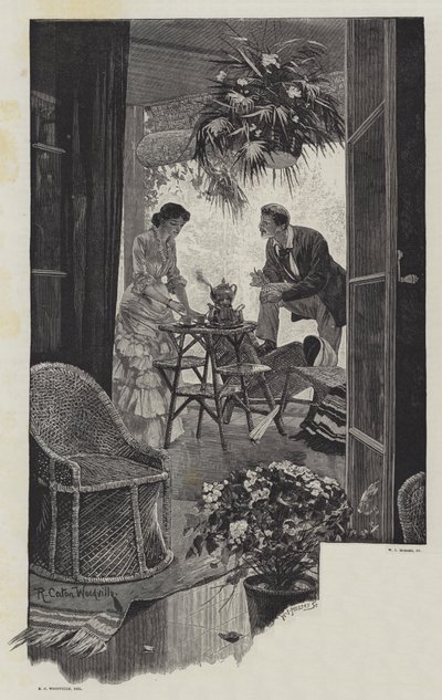 Sie wurden verheiratet, von Walter Besant und James Rice von Richard Caton Woodville junior