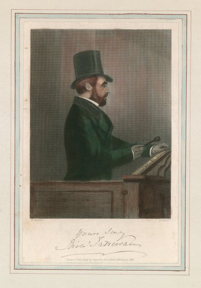 Porträt von Richard Tattersall von Richard Deighton