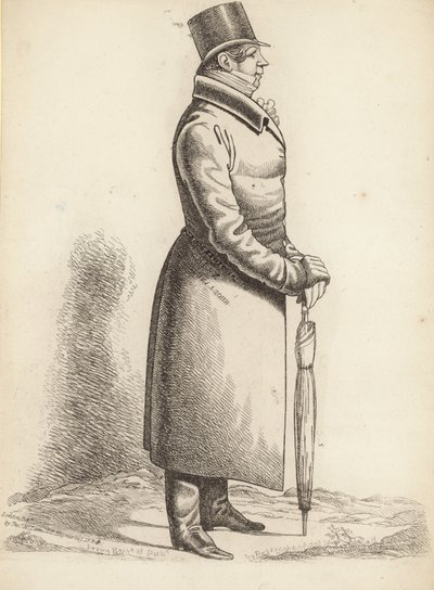 Gentleman von London von Richard Dighton