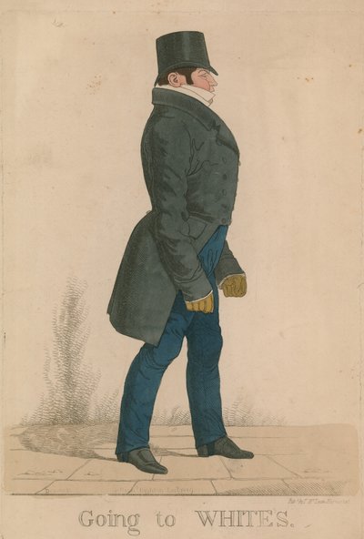 William Arden, 2. Baron Alvanley; Geht zu Whites von Richard Dighton