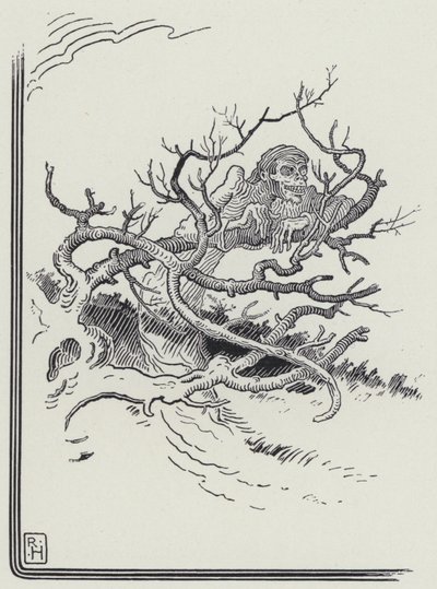 Der Mann und der Tod (Stich) von Richard Heighway