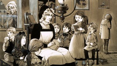 Eine "Dame School" der 1830er Jahre von Richard Hook