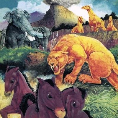 Bestien aus längst vergangenen Zeiten von Richard Hook