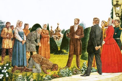 Befreiung der Leibeigenen in Russland von Richard Hook