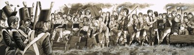 1797 wurden Truppen gerufen, um randalierende Schüler in Rugby zu beruhigen von Richard Hook