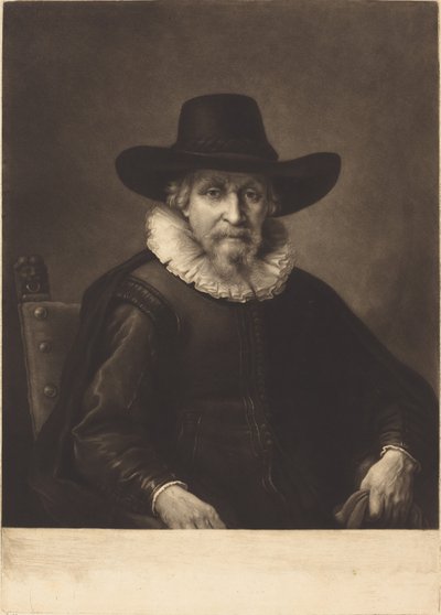 Der Bürgermeister von Richard Houston after Rembrandt van Rijn
