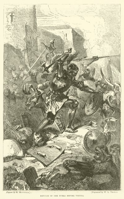 Zurückweisung der Türken vor Wien von Richard Huttula