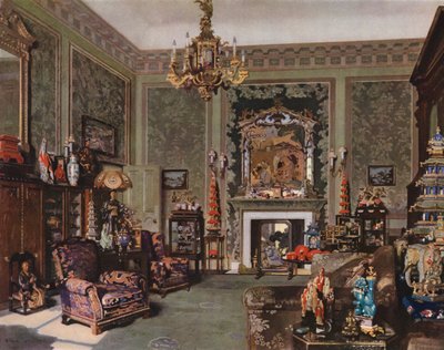 Buckingham Palace: Queen Marys chinesisches Chippendale-Zimmer von Richard Jack