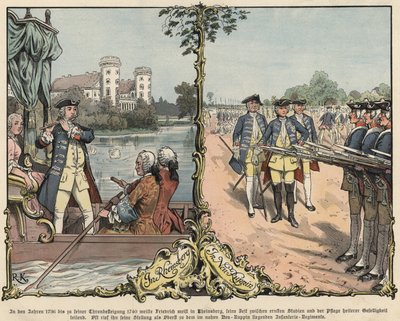 Kronprinz Friedrich von Preußen in Rheinsberg und Neuruppin von Richard Knoetel