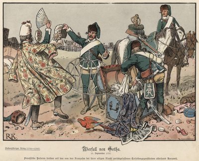 Überfall auf Gotha von Richard Knoetel