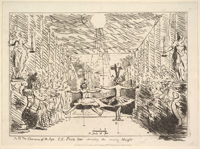 Die Charmeure des Zeitalters, 1. März 1782 von Richard Livesay