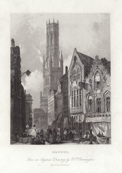 Brügge von Richard Parkes Bonington