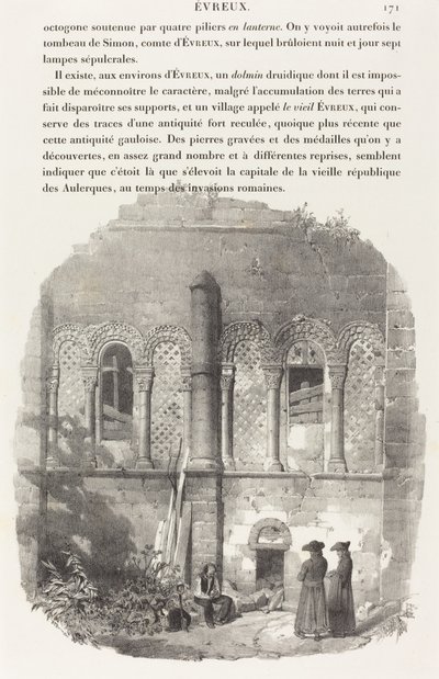 Kirche Saint-Taurin, Evreux von Richard Parkes Bonington