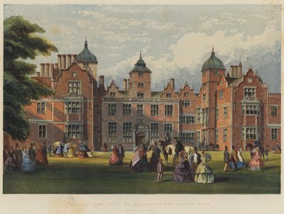 Der Besuch der Königin in Warwickshire, Aston Hall von Richard Principal Leitch