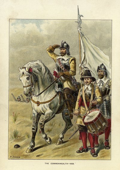 Epochen der britischen Armee - Das Commonwealth von Richard Simkin