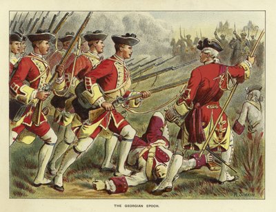 Epochen der britischen Armee - Die georgische Epoche von Richard Simkin