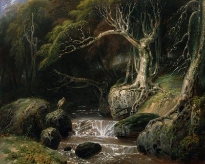 Landschaft - Einsamkeit von Richard Westall