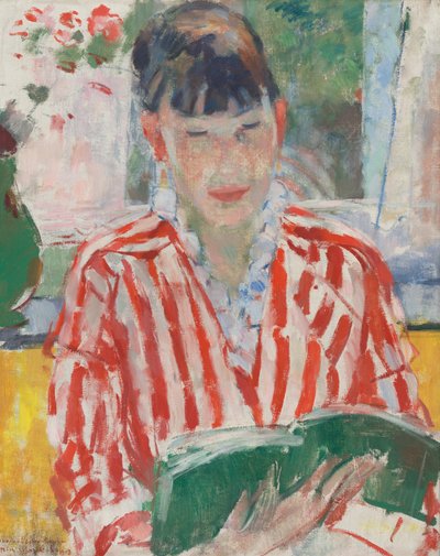Frau beim Lesen von Rik Wouters