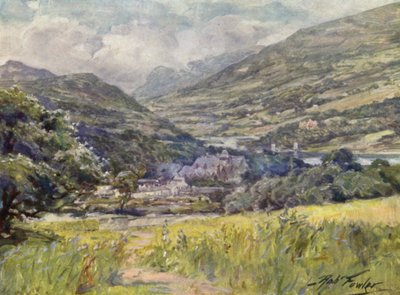 Boddnant Hall, Conway-Tal von Robert (after) Fowler