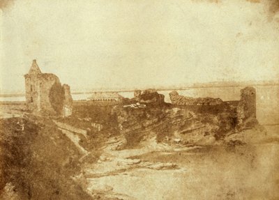 Druck von St. Andrews Castle in Fife, Schottland. Aus dem J. Paul Getty Museum von Robert Adamson