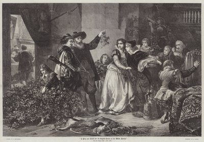 Ich bitte Sie, ihr die englische Lektion der weißen Beeren beizubringen von Robert Alexander Hillingford