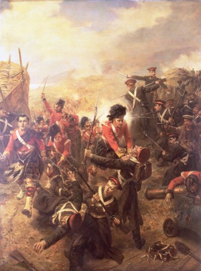 Der Angriff auf das Redan, Sewastopol, ca. 1899 von Robert Alexander Hillingford
