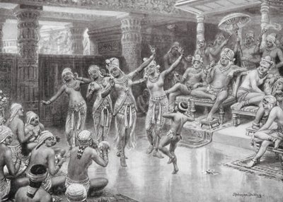 Ein großer indischer Prinz feiert seinen Sieg von Robert Ambrose Dudley