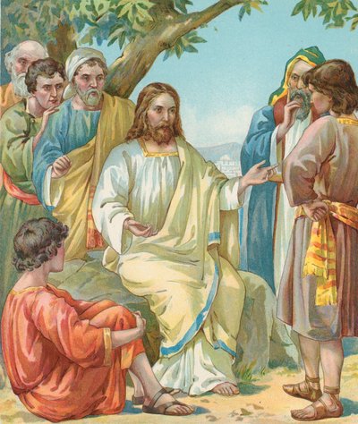 Christus und seine Jünger von Robert Ambrose Dudley