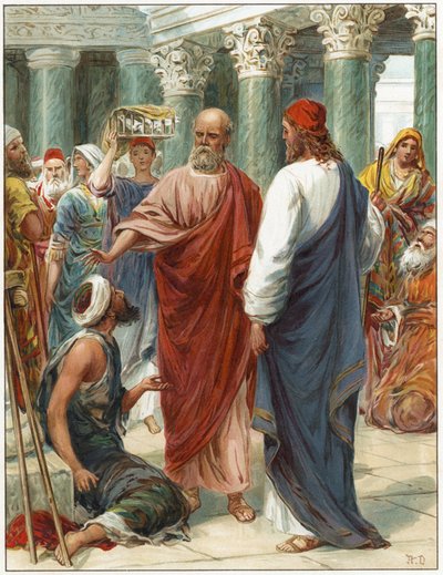 Im Namen Jesu Christi von Nazareth, steh auf und geh. von Robert Ambrose Dudley
