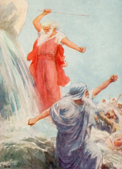 Den Felsen schlagen von Robert Ambrose Dudley
