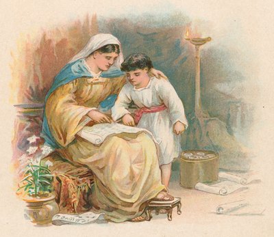 Timothy und seine Mutter von Robert Ambrose Dudley