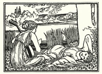 Illustration für Gedichte von John Keats: Endymion von Robert Anning Bell