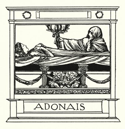 Shelley: Adonais von Robert Anning Bell