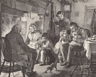 Freuden am Kamin von Robert Barnes