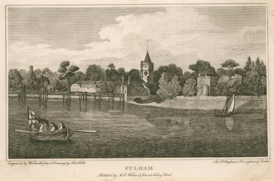 Fulham Kirche, London von Robert Blemell Schnebbelie