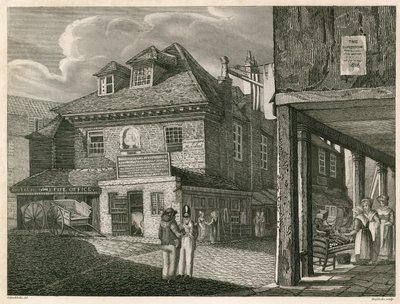 Hungerford Market, nahe York Buildings, The Strand, London von Robert Blemell Schnebbelie
