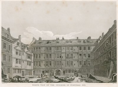 Nordansicht des Inneren von Furnival