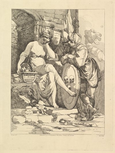 Banditen auf dem Markt, 10. Juni 1805 von Robert Blyth